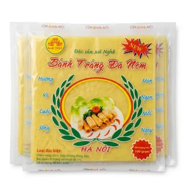 Bánh Tráng Đa Nem Phúc Đức Food 100g Dùng Cuốn Nem Chả Giò